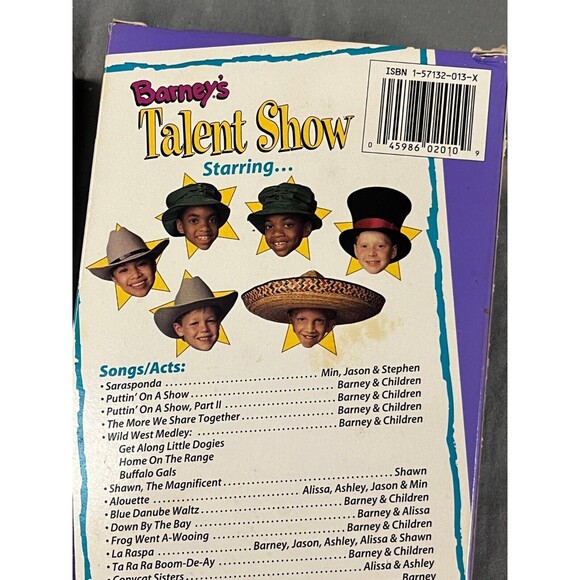 2 Barney Classic Collection VHS Walk Around The Block Seasons Talent Show - Picture 5 of 7